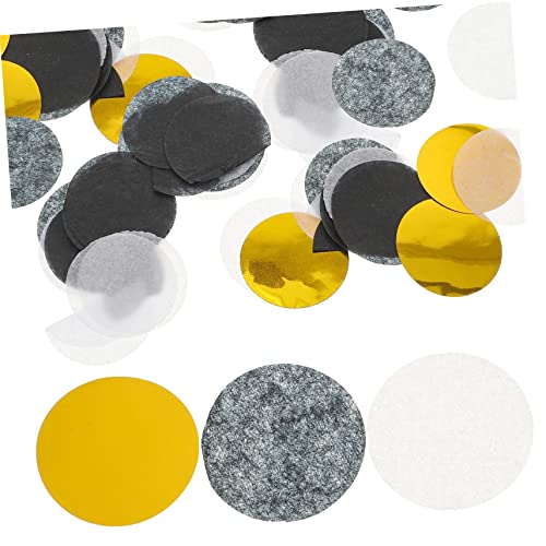 ABOOFAN 2 Packungen Pack Dekoratives Konfetti aus Papier für Hochzeiten und Geburtstagsfeiern Bunte Tischdekoration für Diy Projekte und Party Events von ABOOFAN