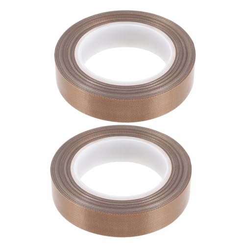 ABOOFAN 2 Rollen Klebeband Isolierdichtungsstreifen Ptfe Bänder Hochtemperaturband Hochtemperaturband ABOOFAN 2 Rollen Klebeband Isolierdichtungsstreifen Ptfe Bänder Hochtemperaturband Hochtemperaturband von ABOOFAN