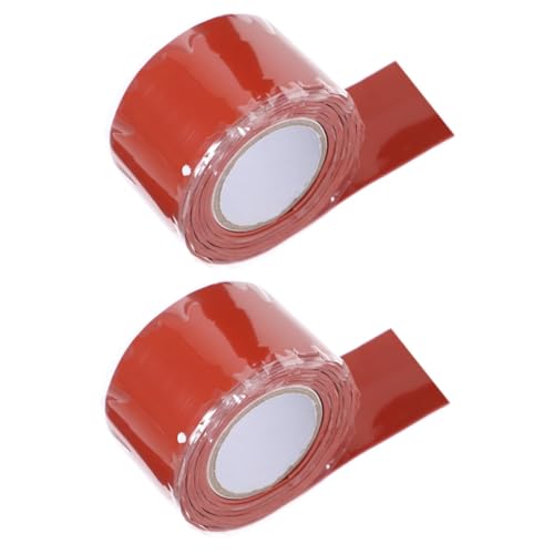 ABOOFAN 2 Rollen Wasserdichtes Klebeband Zum Abdichten Transparent Für Klempner Klebriges Dichtungsband Klare Naht Hohe Leckagen Mastixstreifen Selbstklebender Silikonkautschuk ABOOFAN 2 Rollen Wasserdichtes Klebeband Zum Abdichten Transparent Für Klempner Klebriges Dichtungsband Klare Naht Hohe Leckagen Mastixstreifen Selbstklebender Silikonkautschuk von ABOOFAN