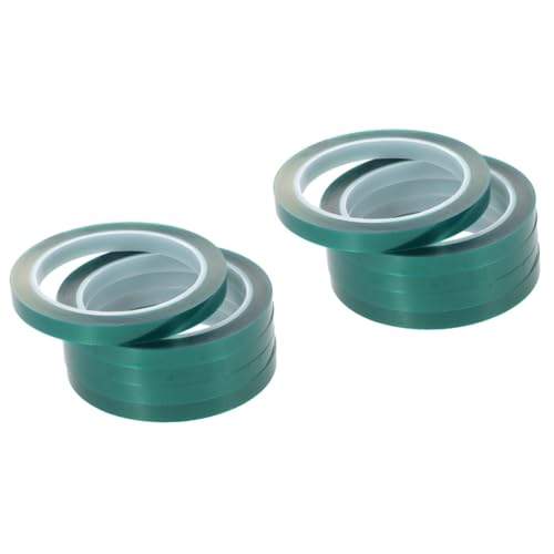 ABOOFAN 2 Sätze Hochtemperaturresistenter Schutzfilm Klebeband Im Freien Abdeckband Hitze Maskierung Doppelseitiges Klebeband Wärmeband Hochleistungsband Das Haustier Grün 5 Rollen * 2 ABOOFAN 2 Sätze Hochtemperaturresistenter Schutzfilm Klebeband Im Freien Abdeckband Hitze Maskierung Doppelseitiges Klebeband Wärmeband Hochleistungsband Das Haustier Grün 5 Rollen * 2 von ABOOFAN