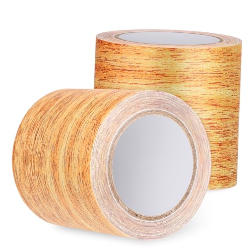 ABOOFAN 2 Stück Holzoptik Klebeband Möbel Reparaturstreifen Selbstklebend Hochviskos Holzmaserung Reparaturband für Türen Tische Stühle Wohnzimmer Reparatur Patches Holzdekoration ABOOFAN 2 Stück Holzoptik Klebeband Möbel Reparaturstreifen Selbstklebend Hochviskos Holzmaserung Reparaturband für Türen Tische Stühle Wohnzimmer Reparatur Patches Holzdekoration von ABOOFAN