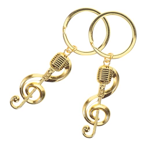 ABOOFAN 2 Stück Musiknoten Schlüsselanhänger Musikfestival Schlüsselanhänger Stimme Schlüsselanhänger Sound Schlüsselanhänger Mikrofon Anhänger Charms Musiksymbol Schlüsselringe ABOOFAN 2 Stück Musiknoten Schlüsselanhänger Musikfestival Schlüsselanhänger Stimme Schlüsselanhänger Sound Schlüsselanhänger Mikrofon Anhänger Charms Musiksymbol Schlüsselringe von ABOOFAN