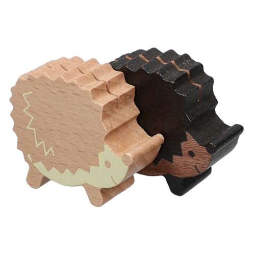 ABOOFAN 2 Stück Nachrichtenkasten Aus Holz Name Büfett Kalk Stand Etikett Hochzeit Karte Tischschildhalter Gruß Klein Ort Valentinstag Party Tischplatte Hölzern von ABOOFAN