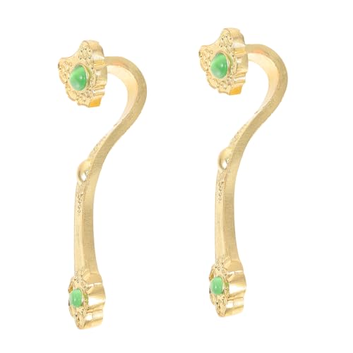 ABOOFAN Exquisites Ruyi-schmuckset - 2-teilige Ornamente Aus Zinklegierung Schreibtischständer Für Die Dekoration Der Veranda von ABOOFAN
