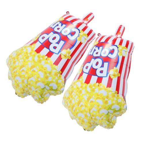 ABOOFAN 2 Stück Popcorn Ballon Folienballon Film Geburtstagsparty Dekorationen Themenparty Dekorationen Film Themenballon Filmballon Popcorn Dekorationen Essens Themenballons ABOOFAN 2 Stück Popcorn Ballon Folienballon Film Geburtstagsparty Dekorationen Themenparty Dekorationen Film Themenballon Filmballon Popcorn Dekorationen Essens Themenballons von ABOOFAN