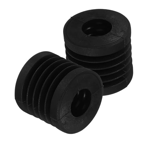 ABOOFAN 2 Stück Stoßdämpfer Für 3d-drucker Pads Fußschutz Für 3d-drucker Anti- 3d Drucker Zubehör Druckerfußschutz Unterlage Bodenschutz Für Möbelbeine Beschützer Abs Black von ABOOFAN