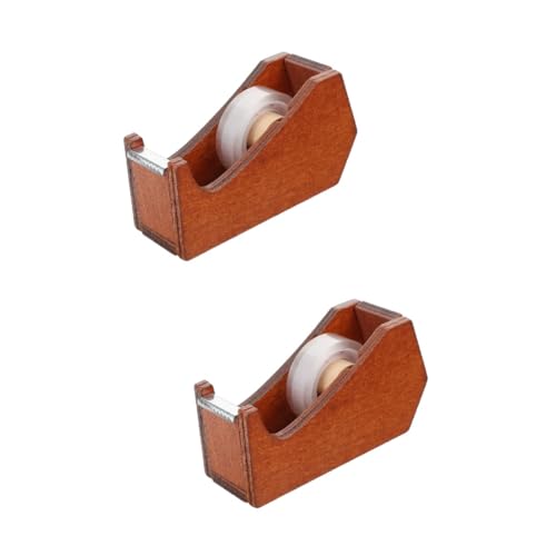 ABOOFAN 2 Stück Tierformbandhalter Bandspender Büro USB Verpackung Klebstoff Klebebandabroller aus Holz Klebeband-Organizer Klebebandabroller für den Schreibtisch Klebebandhalter ABOOFAN 2 Stück Tierformbandhalter Bandspender Büro USB Verpackung Klebstoff Klebebandabroller aus Holz Klebeband-Organizer Klebebandabroller für den Schreibtisch Klebebandhalter von ABOOFAN