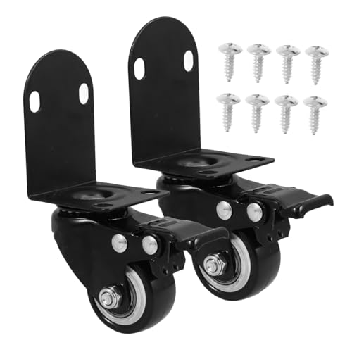 ABOOFAN 2 Stück Trolley Rollenzubehör Lenkrollen Bockrollen Lenkrollen Rollen Für Möbelbeine Räder Für Wagen Feststellrollen Kofferräder Ersatz Schwarzes Eisen ABOOFAN 2 Stück Trolley Rollenzubehör Lenkrollen Bockrollen Lenkrollen Rollen Für Möbelbeine Räder Für Wagen Feststellrollen Kofferräder Ersatz Schwarzes Eisen von ABOOFAN