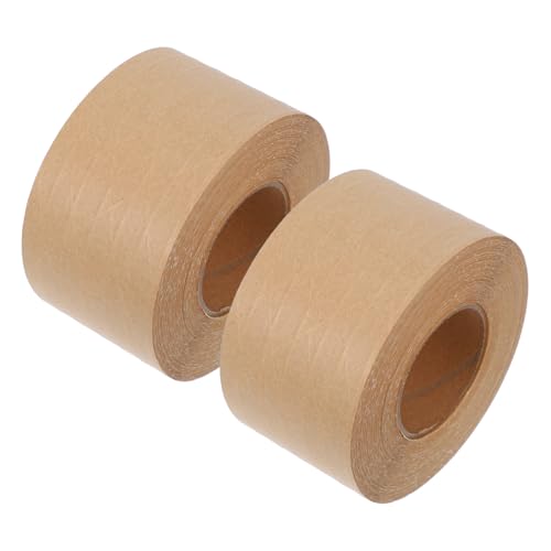 ABOOFAN 2 Stück Verstärktes Kraftband Aquarellband Für Papier Klebeband Verstärktes Packband Gummiertes Papierband Packband Für Umzugskartons Zellophanband Pappband Kraftpapier Braun ABOOFAN 2 Stück Verstärktes Kraftband Aquarellband Für Papier Klebeband Verstärktes Packband Gummiertes Papierband Packband Für Umzugskartons Zellophanband Pappband Kraftpapier Braun von ABOOFAN