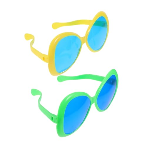 ABOOFAN 2 Stücke Hawaii-Kostümzubehör Fotokabine Requisiten Brillen hawaiianische Partybrille Neuheit Geburtstagsbrille Sonnenbrille für Hochzeitsgäste Plastik ABOOFAN 2 Stücke Hawaii-Kostümzubehör Fotokabine Requisiten Brillen hawaiianische Partybrille Neuheit Geburtstagsbrille Sonnenbrille für Hochzeitsgäste Plastik von ABOOFAN