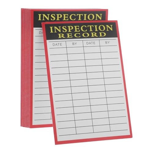 ABOOFAN 20 Blatt Versandbestandskarte Geräte-tags Service-aufkleber Aufkleber Für Rekordkarten Prüfplaketten Service-tags Für Geräte Wartungstennzeichen Wartungsaufkleber Papier ABOOFAN 20 Blatt Versandbestandskarte Geräte-tags Service-aufkleber Aufkleber Für Rekordkarten Prüfplaketten Service-tags Für Geräte Wartungstennzeichen Wartungsaufkleber Papier von ABOOFAN