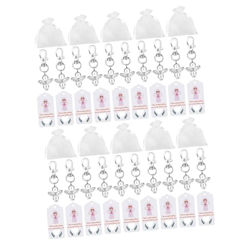ABOOFAN 20 Sätze Schutzengel Schlüsselanhänger mit Geschenktüten Dekorative Anhänger für Taschen Dankeschön Geschenke für Pflegepersonal Praktische Schlüssel Taschenanhänger für ABOOFAN 20 Sätze Schutzengel Schlüsselanhänger mit Geschenktüten Dekorative Anhänger für Taschen Dankeschön Geschenke für Pflegepersonal Praktische Schlüssel Taschenanhänger für von ABOOFAN