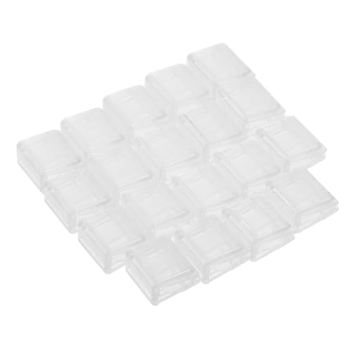 ABOOFAN 20 Stück Aktenordner Halter für Büroklammern Jumbo-Büroklammern Bindeklammern in verschiedenen Größen einzelne Eckklammern Papierklammern Clips Plastik Transparent ABOOFAN 20 Stück Aktenordner Halter für Büroklammern Jumbo-Büroklammern Bindeklammern in verschiedenen Größen einzelne Eckklammern Papierklammern Clips Plastik Transparent von ABOOFAN
