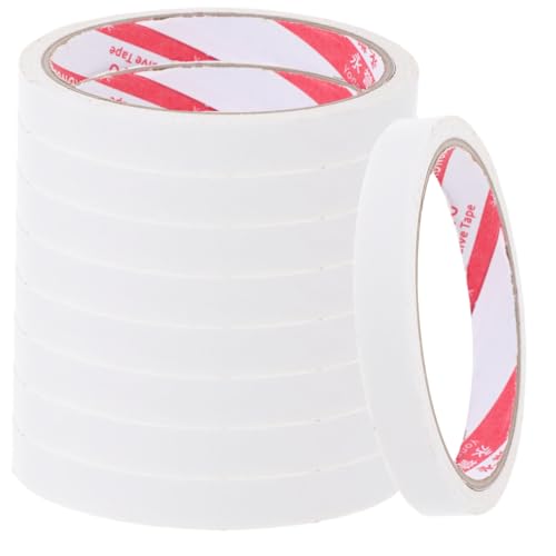 ABOOFAN 20 Stück Doppelseitiges Klebeband Stark Haftend Leicht von Hand Reißbar Vielseitig für Basteln Scrapbooking Fotografie Kartengestaltung Langanhaltend für Papier und Oberflächen ABOOFAN 20 Stück Doppelseitiges Klebeband Stark Haftend Leicht von Hand Reißbar Vielseitig für Basteln Scrapbooking Fotografie Kartengestaltung Langanhaltend für Papier und Oberflächen von ABOOFAN