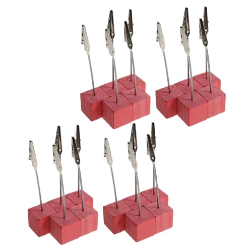 ABOOFAN 20 Stück Lackierter hölzerne Visitenkartenhalter Notizkartenhalter Kartenclip aus Metall Mini Holz Tischnummernhalter Tabellennummer Clips Memo -Halter -Clip Platzkartenstand ABOOFAN 20 Stück Lackierter hölzerne Visitenkartenhalter Notizkartenhalter Kartenclip aus Metall Mini Holz Tischnummernhalter Tabellennummer Clips Memo -Halter -Clip Platzkartenstand von ABOOFAN