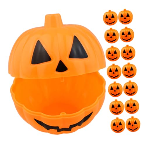 ABOOFAN 20 Stück Mini Halloween Kürbis Süßigkeitendosen aus Kunststoff Offenes Design Kindgerechte Dekorative Kürbisform als Partygeschenk und Treat Holder für Halloween und Thanksgiving ABOOFAN 20 Stück Mini Halloween Kürbis Süßigkeitendosen aus Kunststoff Offenes Design Kindgerechte Dekorative Kürbisform als Partygeschenk und Treat Holder für Halloween und Thanksgiving von ABOOFAN