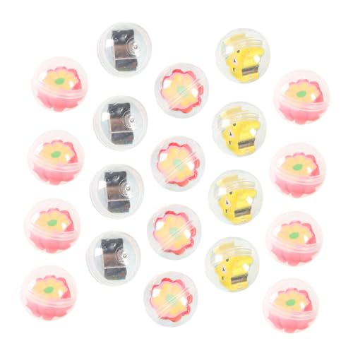ABOOFAN 20 Stück Nachfüllbare Kapseln mit Bleistiftcharms Kreative Spielzeuge für Füllungen für Mitgebsel und Partygeschenke Bunte Designs für Endlosen Spaß und Überraschungen von ABOOFAN
