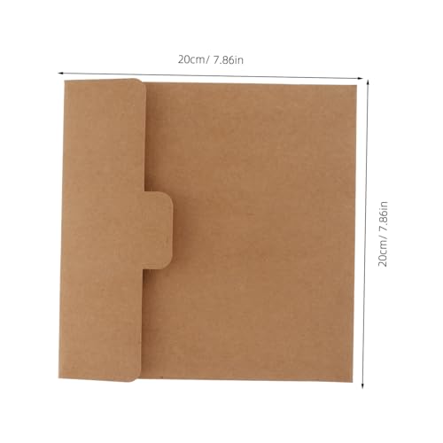 ABOOFAN 20 Stück Quadratische Kraftpapier Umschläge Dicke Stabile Papierhüllen für Einladungen Schmuckaufbewahrung DIY Bastelprojekte Nachhaltige Robuste Lagerungstaschen ABOOFAN 20 Stück Quadratische Kraftpapier Umschläge Dicke Stabile Papierhüllen für Einladungen Schmuckaufbewahrung DIY Bastelprojekte Nachhaltige Robuste Lagerungstaschen von ABOOFAN