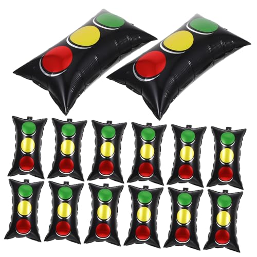 ABOOFAN 20 Stück Teiliges Aluminiumfolie Verkehrsampel Luftballons Leuchtende Rot Gelb Grün Partydeko für Rennwagen Geburtstagsfeier Vielseitige Verkehrs und Fahrzeug Motto Partygestaltung ABOOFAN 20 Stück Teiliges Aluminiumfolie Verkehrsampel Luftballons Leuchtende Rot Gelb Grün Partydeko für Rennwagen Geburtstagsfeier Vielseitige Verkehrs und Fahrzeug Motto Partygestaltung von ABOOFAN