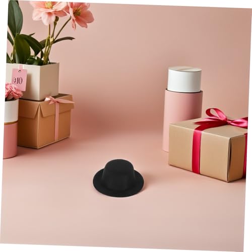 ABOOFAN 20 Stück Teiliges Mini-deko-hut Kleine Schwarze Filz-hüte für Puppen Schneemann-deko Bastelbedarf Vielseitige Miniatur-accessoires für Weihnachts Party-dekorationen ABOOFAN 20 Stück Teiliges Mini-deko-hut Kleine Schwarze Filz-hüte für Puppen Schneemann-deko Bastelbedarf Vielseitige Miniatur-accessoires für Weihnachts Party-dekorationen von ABOOFAN