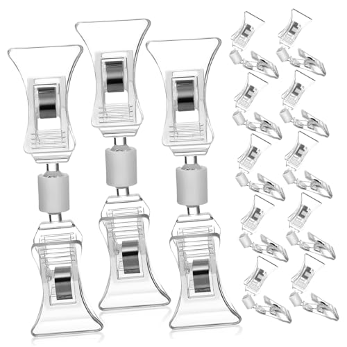 ABOOFAN 20 Stück Transparenter Clip Etikett Stichworte Fan-Shop doppelt Merchandising Verkaufsschilder für Einzelhandelsgeschäfte Schilderclips zur Anzeige Supermarkt-Preisclip -Material ABOOFAN 20 Stück Transparenter Clip Etikett Stichworte Fan-Shop doppelt Merchandising Verkaufsschilder für Einzelhandelsgeschäfte Schilderclips zur Anzeige Supermarkt-Preisclip -Material von ABOOFAN
