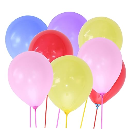 ABOOFAN 200Stücke Einfarbige Latexballons Für Geburtstagsfeiern Zufällige Farben Langlebig Für Partydekorationen ABOOFAN 200Stücke Einfarbige Latexballons Für Geburtstagsfeiern Zufällige Farben Langlebig Für Partydekorationen von ABOOFAN