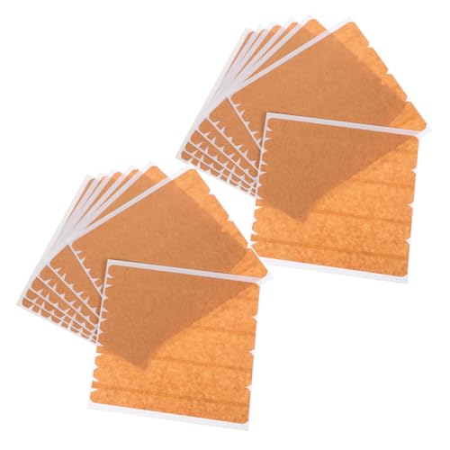 ABOOFAN 24 Blatt Kartonverschlussband Paketband Papierband Für Verpackungskartons Packband Kleines Versandband Hochleistungs Verpackungsband Für Versandbeutel Verschlussbandpapier von ABOOFAN