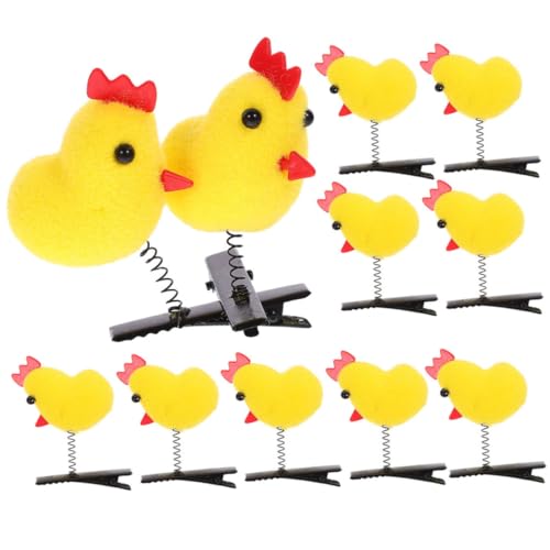 ABOOFAN 24 Stück Teiliges Kleine Gelbe Küken Haarspangen für Mädchen Niedliche Haarnadeln Langlebig und Sicher Vielseitig für Alltag und Party Spielerisches Haarschmuck Accessoire ABOOFAN 24 Stück Teiliges Kleine Gelbe Küken Haarspangen für Mädchen Niedliche Haarnadeln Langlebig und Sicher Vielseitig für Alltag und Party Spielerisches Haarschmuck Accessoire von ABOOFAN