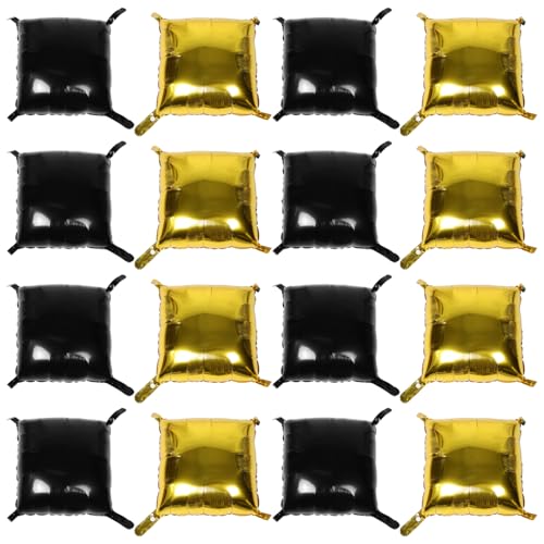 ABOOFAN 25 Stück Doppelseitiger Schwarzer und Goldener Ballon Hintergrund für Kreative Dekorationen bei Hochzeiten Geburtstagsfeiern und Jubiläen ABOOFAN 25 Stück Doppelseitiger Schwarzer und Goldener Ballon Hintergrund für Kreative Dekorationen bei Hochzeiten Geburtstagsfeiern und Jubiläen von ABOOFAN
