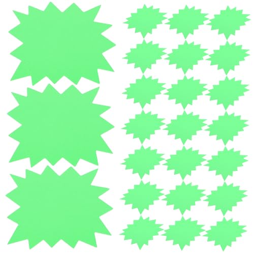 ABOOFAN 250 Stck. Fluoreszierende Preisschilder Blanko Selbstklebende Preisetiketten für Kleidung Einzelhandel Verkaufsförderung Handbeschriftbar Auffällige Farben Praktische von ABOOFAN