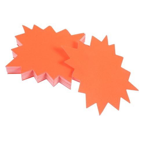 ABOOFAN 250 Stck. Fluoreszierende Preisschilder aus Papier Leuchtende Explosion Design Etiketten Blanko Handbeschreibbar für Bekleidungsgeschäfte und Einzelhandel Auffällige ABOOFAN 250 Stck. Fluoreszierende Preisschilder aus Papier Leuchtende Explosion Design Etiketten Blanko Handbeschreibbar für Bekleidungsgeschäfte und Einzelhandel Auffällige von ABOOFAN
