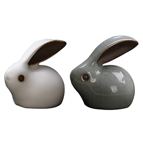 ABOOFAN 2St Kaninchen-Tee-Haustier-Verzierung Kaninchen-Schreibtisch-Skulptur Schwanenhals büro Dekoration Office Decoration Kuchen dekoratives Sternzeichen Hase Haushaltsausstattung Weiß ABOOFAN 2St Kaninchen-Tee-Haustier-Verzierung Kaninchen-Schreibtisch-Skulptur Schwanenhals büro Dekoration Office Decoration Kuchen dekoratives Sternzeichen Hase Haushaltsausstattung Weiß von ABOOFAN