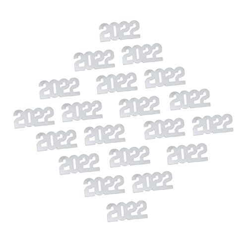 ABOOFAN 3 Packungen 2022 2022 Konfetti Tischstreupailletten Lieferungen Feiertags-tischstreuungen Geschlecht Offenbaren Nummer 2022 Esstisch Grad Partydekorationen Partytisch Silver Papier ABOOFAN 3 Packungen 2022 2022 Konfetti Tischstreupailletten Lieferungen Feiertags-tischstreuungen Geschlecht Offenbaren Nummer 2022 Esstisch Grad Partydekorationen Partytisch Silver Papier von ABOOFAN
