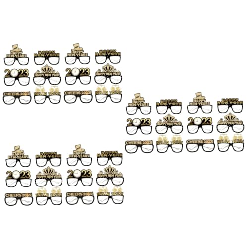 ABOOFAN 3 Sätze Teiliges Papierbrillen Für Lustige Neujahrsbrille Fotorequisite Für Silvesterpartys Und Feiern 12 Stück * 3 ABOOFAN 3 Sätze Teiliges Papierbrillen Für Lustige Neujahrsbrille Fotorequisite Für Silvesterpartys Und Feiern 12 Stück * 3 von ABOOFAN