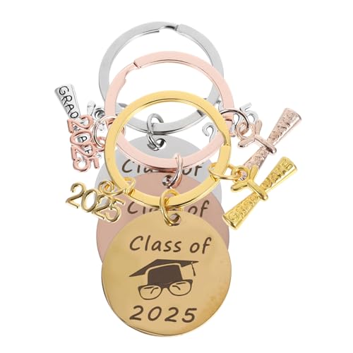 ABOOFAN 3 Stück Abschluss Schlüsselanhänger Grad Abschluss begünstigt Abschlussgeschenk 2025 Männer Party erste Abschluss-Anhänger Tasche Hanging Ornament Rostfreier Stahl ABOOFAN 3 Stück Abschluss Schlüsselanhänger Grad Abschluss begünstigt Abschlussgeschenk 2025 Männer Party erste Abschluss-Anhänger Tasche Hanging Ornament Rostfreier Stahl von ABOOFAN