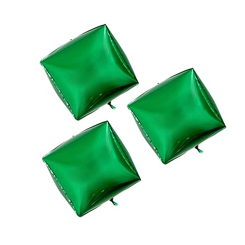 ABOOFAN 3 Stück Aluminium Folienballons Grün für Hochzeiten Geburtstagsfeiern Festivals Kinderpartys ABOOFAN 3 Stück Aluminium Folienballons Grün für Hochzeiten Geburtstagsfeiern Festivals Kinderpartys von ABOOFAN