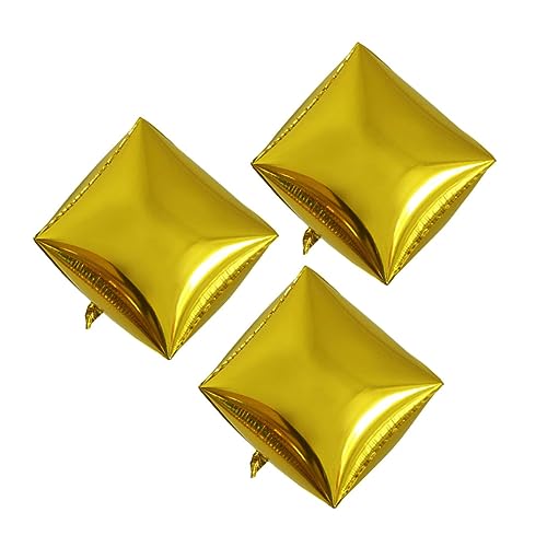 ABOOFAN 3 Stück Folienballons aus Aluminium für Hochzeiten und Geburtstagsfeiern Gold Einzigartige für Feste und Besondere Anlässe ABOOFAN 3 Stück Folienballons aus Aluminium für Hochzeiten und Geburtstagsfeiern Gold Einzigartige für Feste und Besondere Anlässe von ABOOFAN