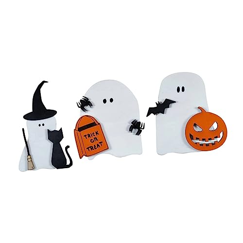 ABOOFAN 3 Stück Geisterschmuck Halloween Halloween assecoires tischdeko esstisch Halloween Decor halloweendeko LED Wohnkultur Halloween-Desktop- hölzerne Handwerksverzierung ABOOFAN 3 Stück Geisterschmuck Halloween Halloween assecoires tischdeko esstisch Halloween Decor halloweendeko LED Wohnkultur Halloween-Desktop- hölzerne Handwerksverzierung von ABOOFAN