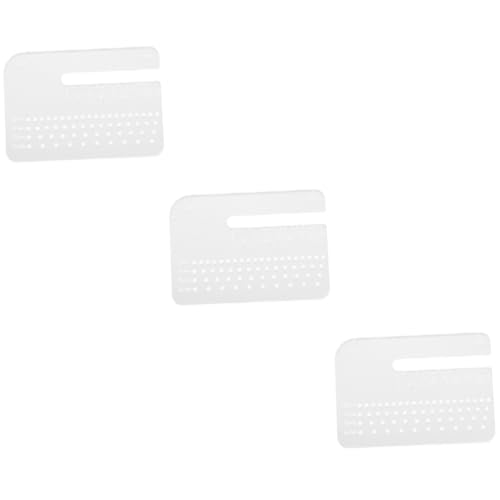 ABOOFAN 3 Stück Multifunktional Abgerundeter Eckherrscher Lochschläge Locher Zum Nähen Werkzeug Handlocher Kleiner Lochpunsch Kleiner Lochpuncher Lochbohrer Heftstanzhilfsplatte Acryl ABOOFAN 3 Stück Multifunktional Abgerundeter Eckherrscher Lochschläge Locher Zum Nähen Werkzeug Handlocher Kleiner Lochpunsch Kleiner Lochpuncher Lochbohrer Heftstanzhilfsplatte Acryl von ABOOFAN