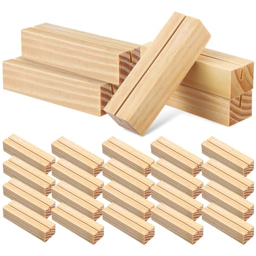 ABOOFAN 30 Stück Holz Kartenhalter Platzkartenhalter für Hochzeiten Menüs Fotos und Memos Rustikaler Tischkartenständer für Feiern und Veranstaltungen ABOOFAN 30 Stück Holz Kartenhalter Platzkartenhalter für Hochzeiten Menüs Fotos und Memos Rustikaler Tischkartenständer für Feiern und Veranstaltungen von ABOOFAN