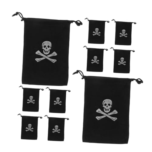 ABOOFAN 30 Stück Piraten Münzen Beutel Kordelzug Halloween Süßigkeiten Taschen für Kindergeburtstag Robuste Aufbewahrungstaschen für Piraten Themen Party Deko ABOOFAN 30 Stück Piraten Münzen Beutel Kordelzug Halloween Süßigkeiten Taschen für Kindergeburtstag Robuste Aufbewahrungstaschen für Piraten Themen Party Deko von ABOOFAN