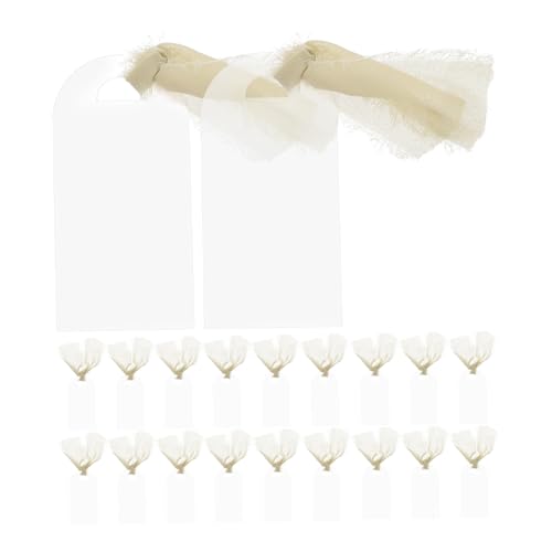 ABOOFAN 30 Stück Teiliges Frostsichere Kunststoff Tischkarten zum Beschriften mit Hellgrüner Schleife Wiederverwendbare Namensschilder für Hochzeit Party Feier Reservierte ABOOFAN 30 Stück Teiliges Frostsichere Kunststoff Tischkarten zum Beschriften mit Hellgrüner Schleife Wiederverwendbare Namensschilder für Hochzeit Party Feier Reservierte von ABOOFAN