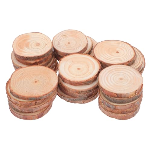 ABOOFAN 30 Stück dekorative Holzspäne unfertige Holzkreise Holzrindenscheiben natürliche Holzscheiben unfertige runde Holzscheibe Naturholzkreis Holz zum Basteln DIY Crafts Accessoire ABOOFAN 30 Stück dekorative Holzspäne unfertige Holzkreise Holzrindenscheiben natürliche Holzscheiben unfertige runde Holzscheibe Naturholzkreis Holz zum Basteln DIY Crafts Accessoire von ABOOFAN