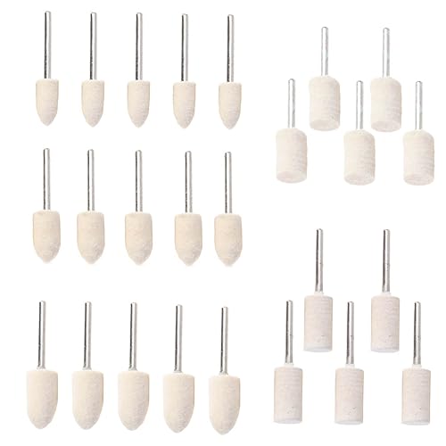 ABOOFAN 30 Teiliges Polierkopf Set Schmuck Schleifmaschine Schleifmaschine Polierscheiben Zubehör Wolle Polierscheibe Für Glas ABOOFAN 30 Teiliges Polierkopf Set Schmuck Schleifmaschine Schleifmaschine Polierscheiben Zubehör Wolle Polierscheibe Für Glas von ABOOFAN