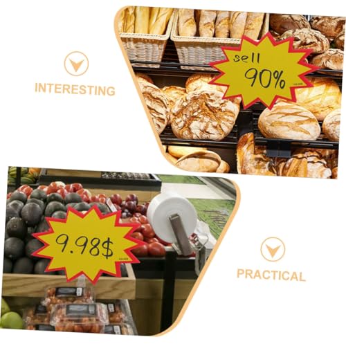 ABOOFAN 300 Stück Preisetiketten Beschriftbare Preislabels für Einzelhandel Einfache Praktische Preisschilder für Supermärkte Restaurants Geschäfte Langlebig Benutzerfreundlich ABOOFAN 300 Stück Preisetiketten Beschriftbare Preislabels für Einzelhandel Einfache Praktische Preisschilder für Supermärkte Restaurants Geschäfte Langlebig Benutzerfreundlich von ABOOFAN