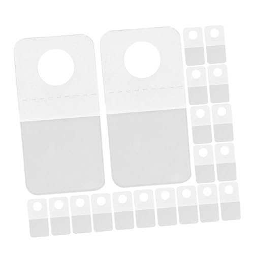 ABOOFAN 300 Stück Transparenter Etikettenhaken selbstklebender Etikettenhaken Tags für die Kennzeichnung Klebestreifen für Einzelhandelsdisplays Aufhängelaschen mit rundem Loch PVC ABOOFAN 300 Stück Transparenter Etikettenhaken selbstklebender Etikettenhaken Tags für die Kennzeichnung Klebestreifen für Einzelhandelsdisplays Aufhängelaschen mit rundem Loch PVC von ABOOFAN