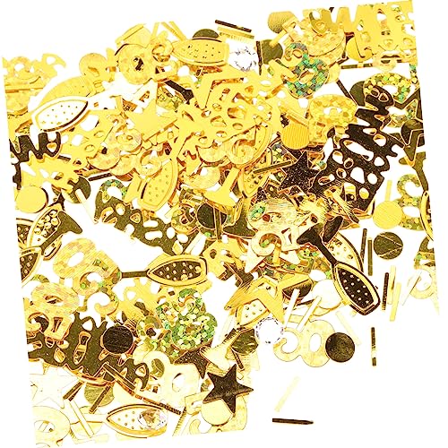 ABOOFAN 3Er-Packungen Anniversary Konfetti Glitzernde Tischdekoration für Hochzeitsfeiern Pailletten für Einladungen und Feierlichkeiten Material nicht Verblassend und Formbeständig ABOOFAN 3Er-Packungen Anniversary Konfetti Glitzernde Tischdekoration für Hochzeitsfeiern Pailletten für Einladungen und Feierlichkeiten Material nicht Verblassend und Formbeständig von ABOOFAN