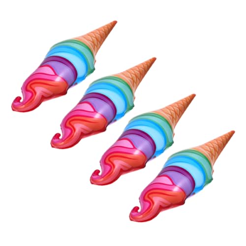 ABOOFAN 4 Stück Aufblasbare Eiscreme Ballons Party für Geburtstagsfeiern Hochzeiten Realistische Eistüten Luftballons für Erwachsene Wiederverwendbare Langlebige ABOOFAN 4 Stück Aufblasbare Eiscreme Ballons Party für Geburtstagsfeiern Hochzeiten Realistische Eistüten Luftballons für Erwachsene Wiederverwendbare Langlebige von ABOOFAN