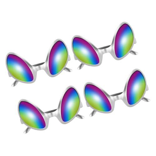 ABOOFAN 4 Stück Lustige Brillen Halloween Sonnenbrillen für Kostüme und Partys Plastik Eyewear Accessoires für Erwachsene ABOOFAN 4 Stück Lustige Brillen Halloween Sonnenbrillen für Kostüme und Partys Plastik Eyewear Accessoires für Erwachsene von ABOOFAN