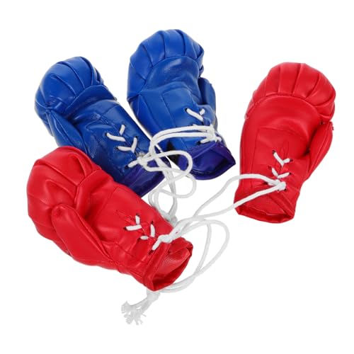 ABOOFAN 4 Stück Mini Boxhandschuhe Ornament Miniatur Punching Gloves für Auto Spiegel Weihnachtsdekoration und Geburtstagsfeiern Rot und Blau Stilvolles für Boxfans ABOOFAN 4 Stück Mini Boxhandschuhe Ornament Miniatur Punching Gloves für Auto Spiegel Weihnachtsdekoration und Geburtstagsfeiern Rot und Blau Stilvolles für Boxfans von ABOOFAN